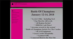 Desktop Screenshot of battleofchamps.com